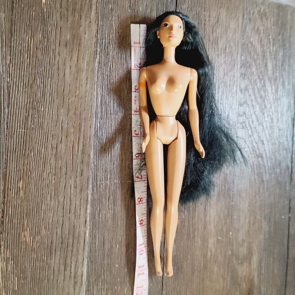 Vintage 90s Mattel Disney Pocahontas  Barbie Doll Reconditioned Hair - Picture 8 of 8